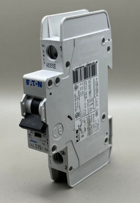 Eaton 15A Miniature Circuit Breaker (FAZ-C15/1-NA-SP)