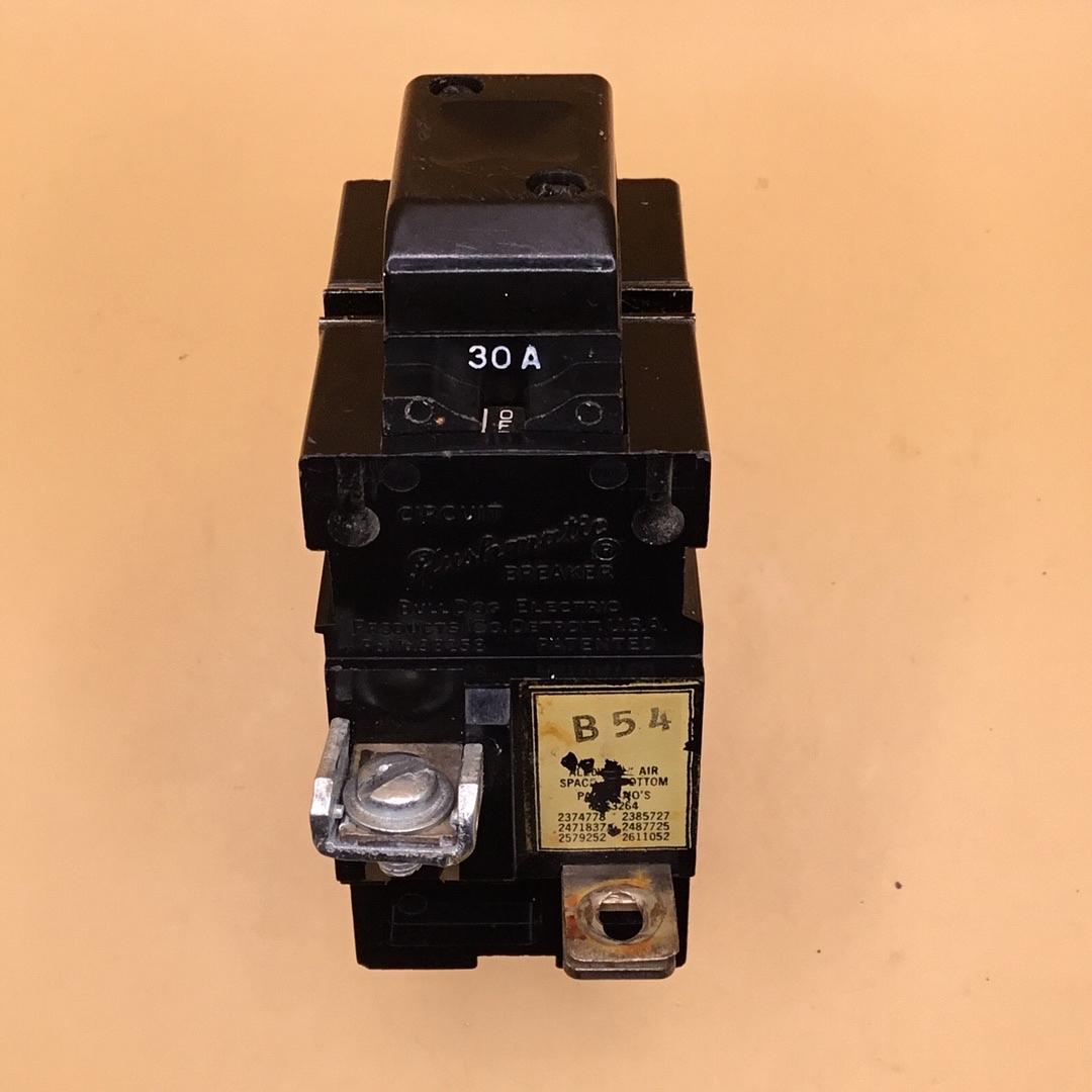 Pushmatic Bulldog ITE P230 2 Pole 30 Amp 120/240VBreaker