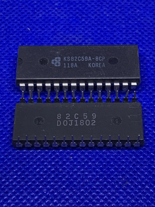 1x SAMSUNG KS82C59A-8CP 28-Pin Plastic Dip IC 82C59A8CP
