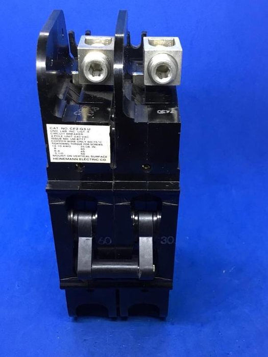 Heinemann Electric CF2-Z146-1 CF2-G3-U 60/30 A CF2-G3-U