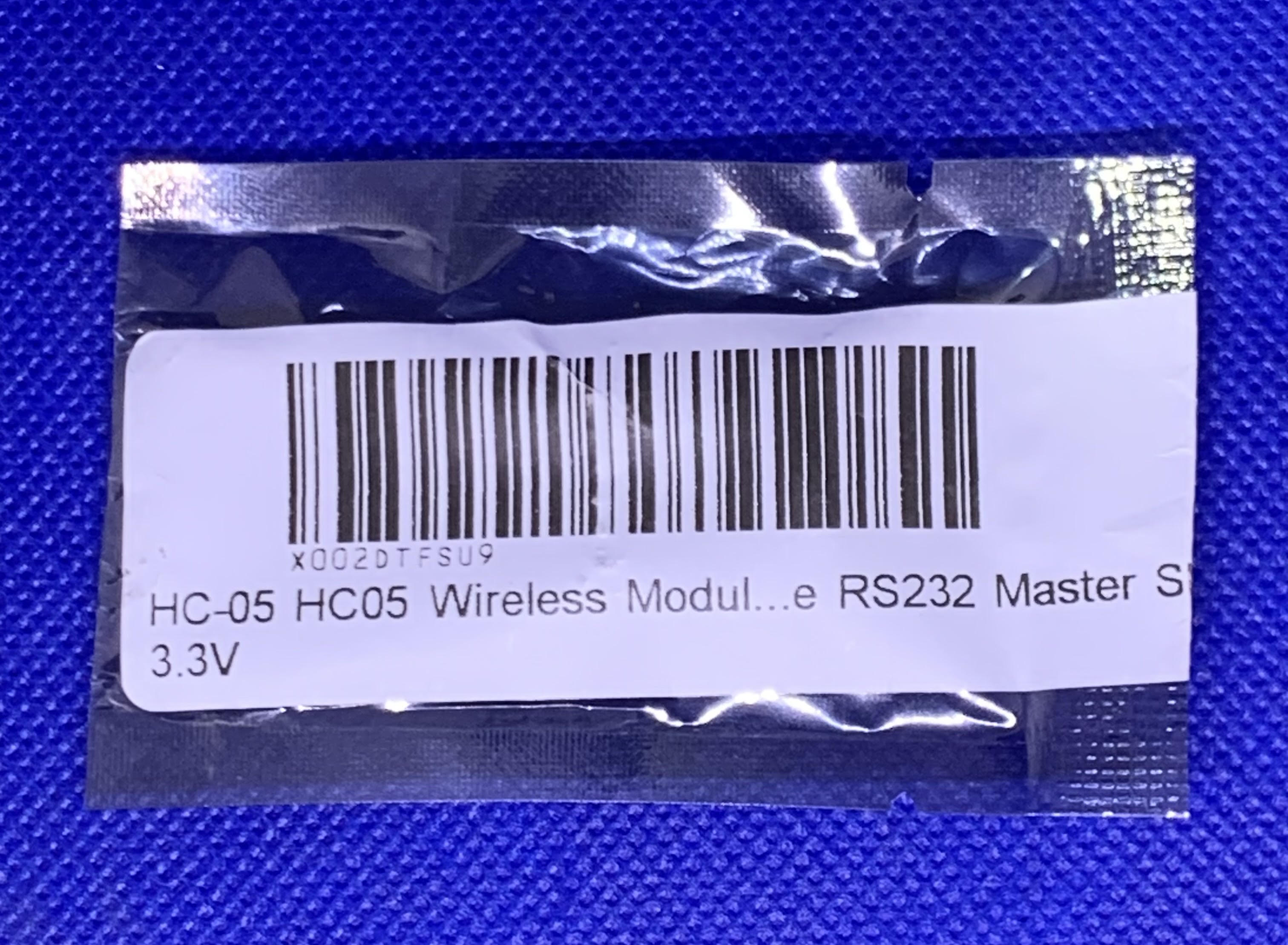 Módulo inalámbrico HC-05 HC05 para Arduino, módulo transceptor receptor RF Bluetooth de 6 pines en serie, RS232, maestro-esclavo, 3,3 V