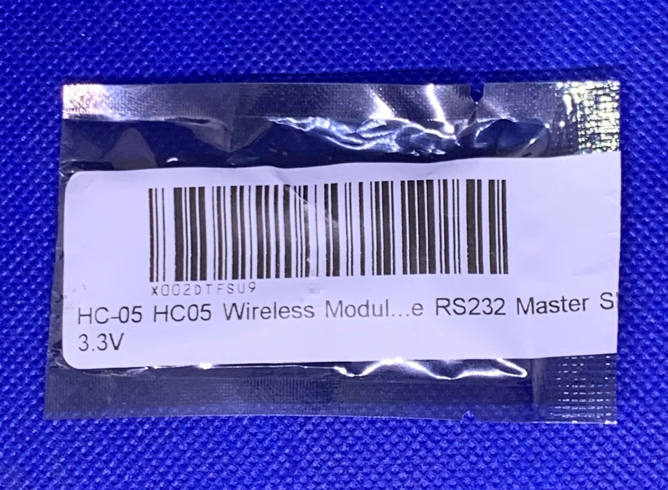 Módulo inalámbrico HC-05 HC05 para Arduino, módulo transceptor receptor RF Bluetooth de 6 pines en serie, RS232, maestro-esclavo, 3,3 V