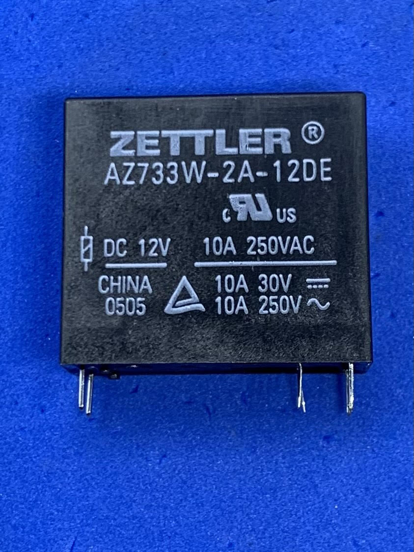 1pc American Zettler AZ733W-2A-12DE Medium Power Relays