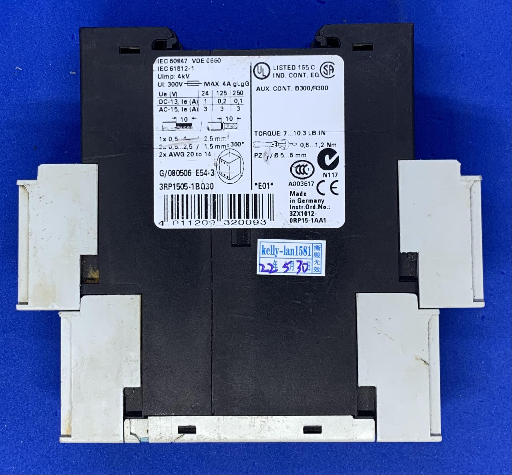 3RP1505-1BQ30 | Relé temporizador SIEMENS, multifunción, 2 CO, 15 RANGOS 0,05 S-100 H, 24 V, 100-127 V CA y 24 V CC 50/60 Hz CA