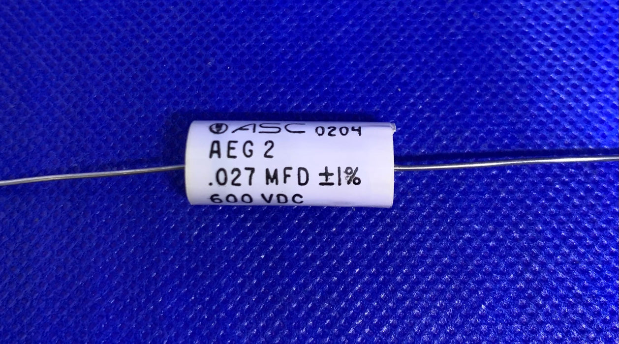 1pc ASC Capacitor .027 MFD 600 VDC