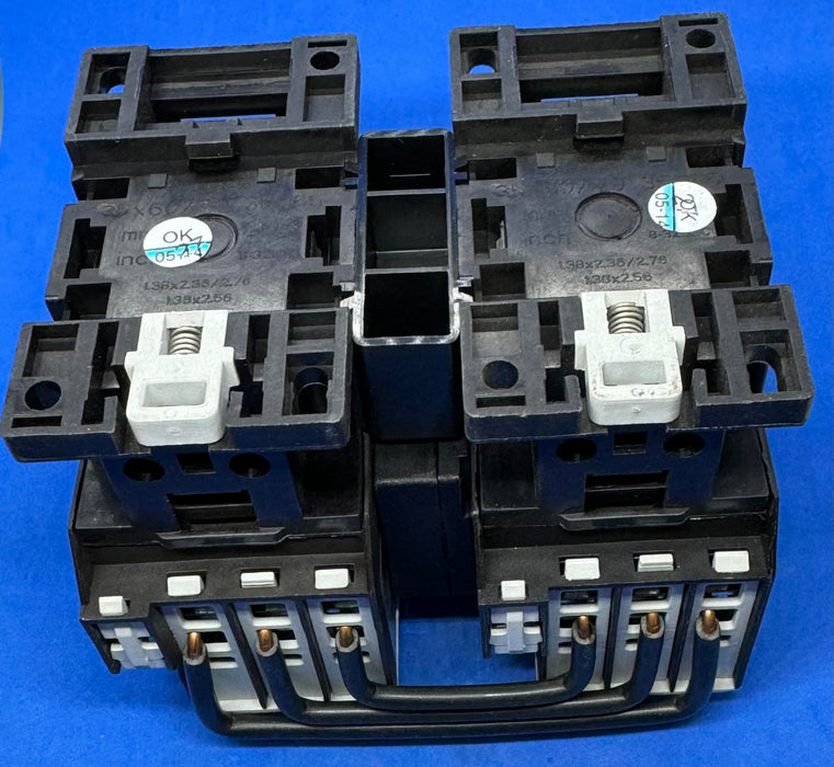 2X SHAMROCK CONTROLS TC1-D0911-G7 3 POLE NON-REVERSING CONTACTORS 120/50-60VAC