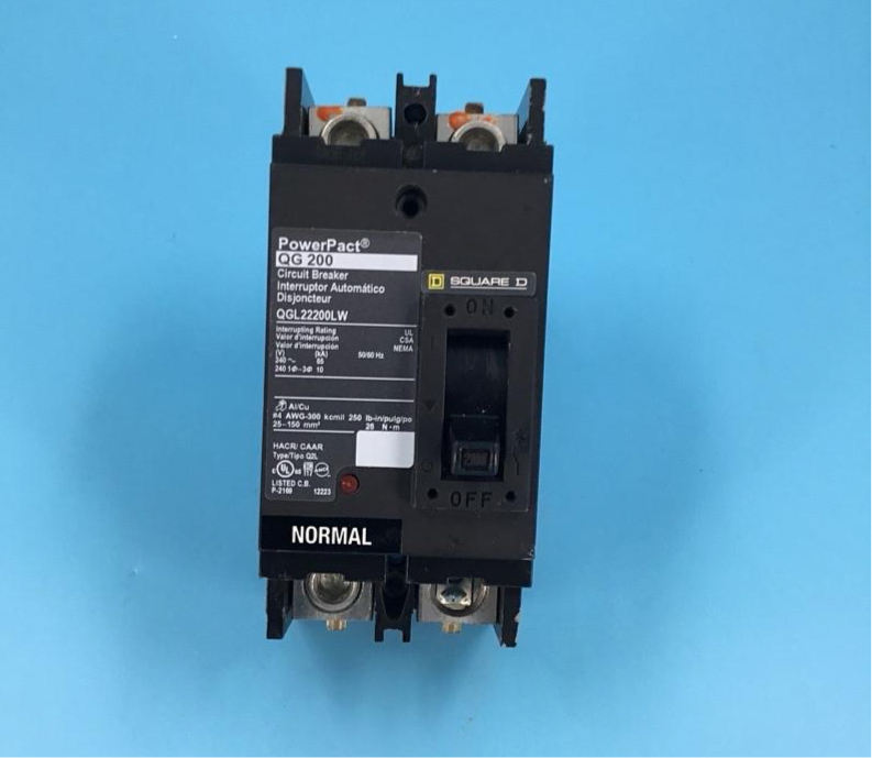 SQUARE D QGL 200 AMP QGL22200LW CIRCUIT BREAKER
