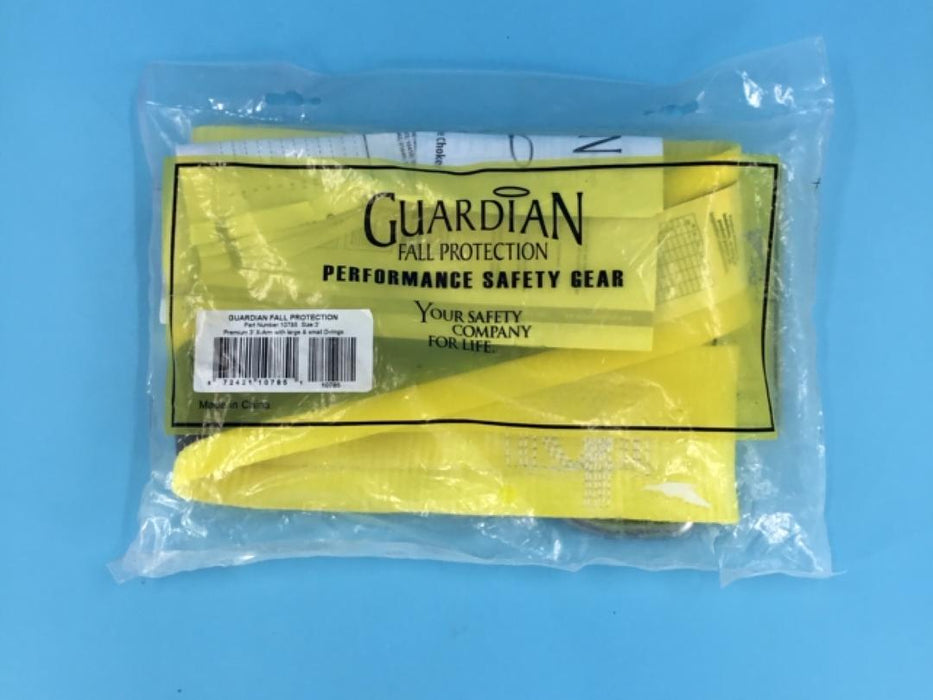 Guardian 10785 Size 3' Premium 3-Foot X-Arm Straps with Large and Small D-Rings