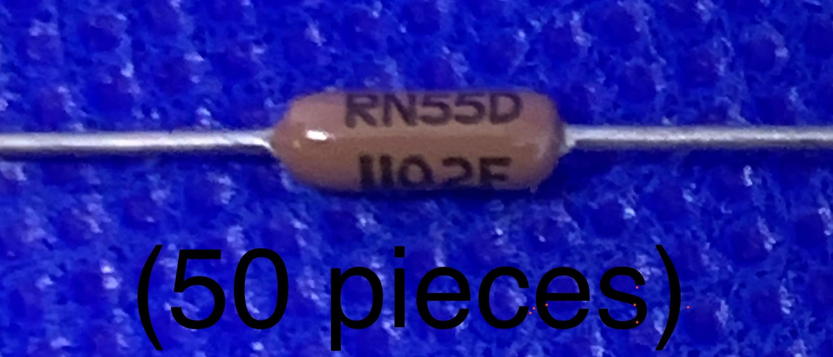 50pc DALE RN55D1102F METAL FILM RESISTOR 9247J 110K OHM 1%