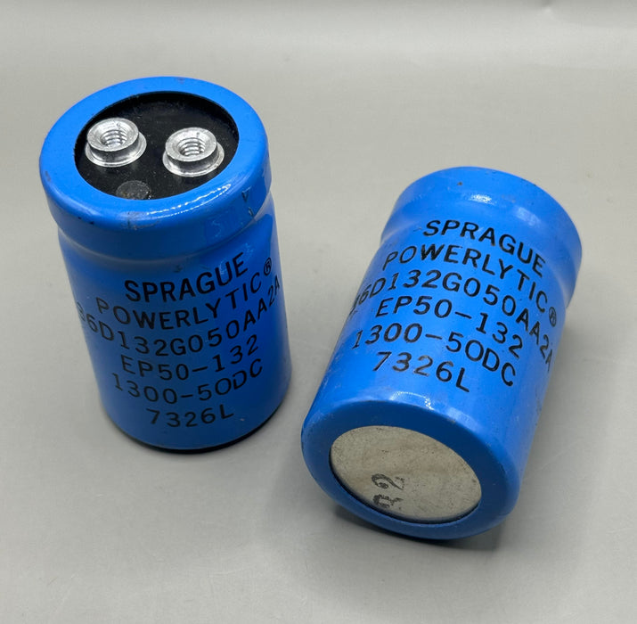 Sprague Powerlytic 36D132G050AA2A 1300-50DC Capacitor