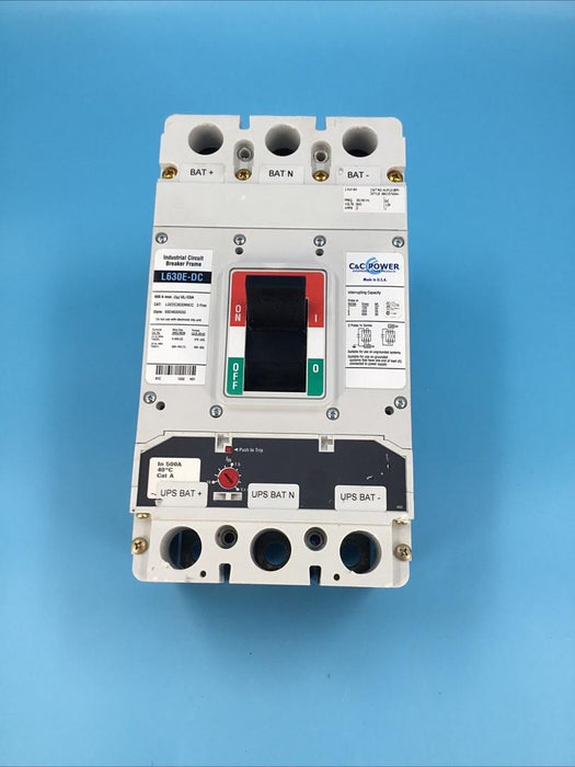 Eaton LGEDC3630NNCC L630E-DC 630A DC Circuit Breaker