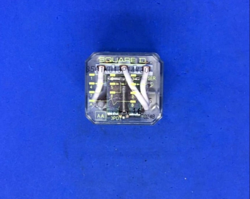 Square D 8501-KU13P14V20 Relay 240VAC 6.6A