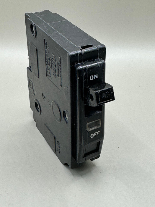Square D QO140 1-Pole 40-Amp 120/240V Circuit Breaker