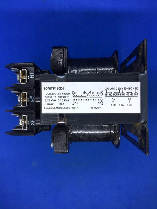 SQUARE D 9070TF150D1 150VA CONTROL TRANSFORMER