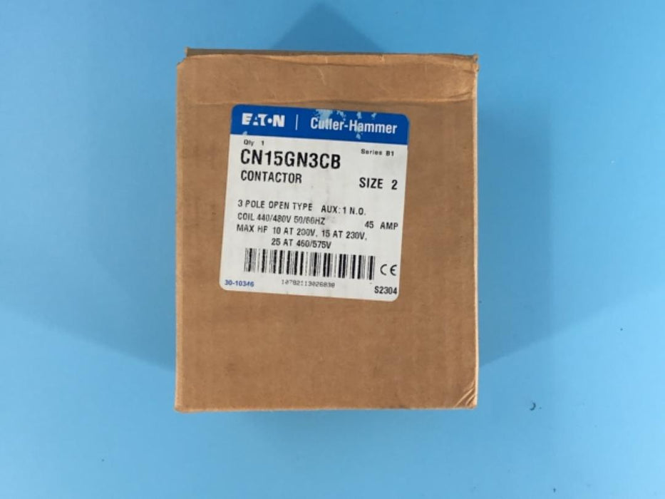 EATON CUTLER HAMMER CN15GN3CB 45AMP 3 POLE