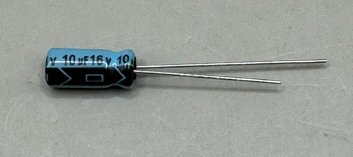 10pc XICON XRL16V10 Electrolytic Capacitor 10 UF 16 WV +/- 20% - EcoTech Solutions Inc.