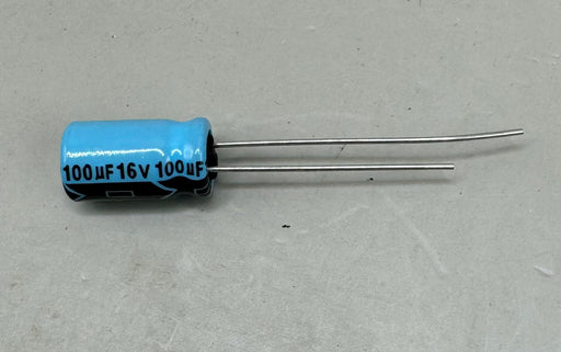 10pc XICON XRL16V100 Electrolytic Capacitor 100 UF 16 WV +/- 20% - EcoTech Solutions Inc.