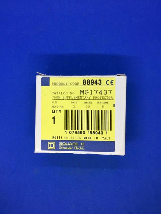 Schneider Electric/Merlin Gerin C60N Multi9 30A Type B 17437 Circuit Breaker