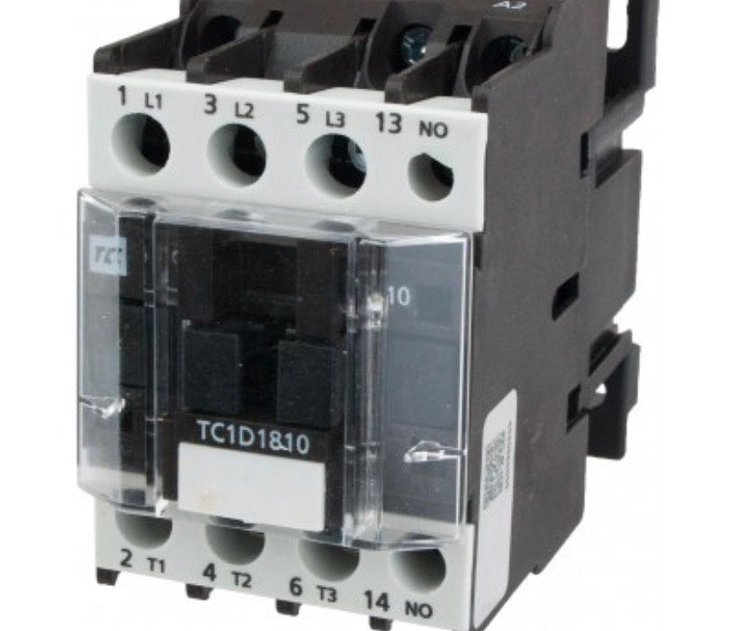 Shamrock TC1D1810E5 Contactor (Replacement for LC1D180E5) 18A/9KW 415V 50Hz 48V