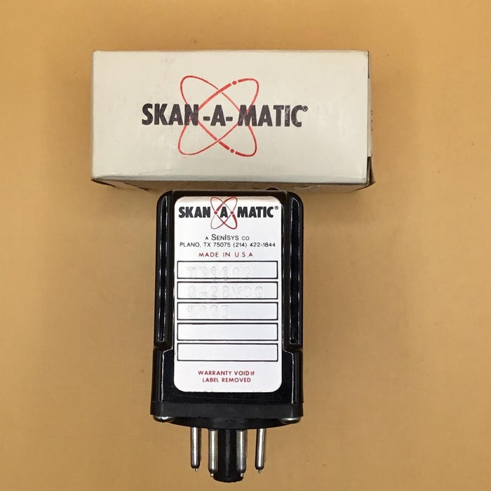SKAN-A-MATIC T31101 AMPLIFIER RELAY 5VDC 8 PIN