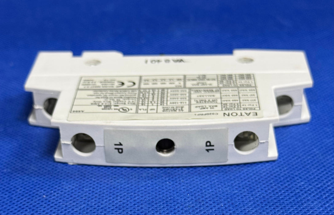 Eaton C320PRP1 Single Power Pole Use with C30 Modular Style Lighting Contactors