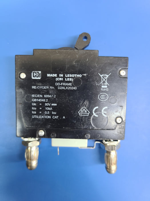 CBI D2ALX20240, 5AMP CIRCUIT BREAKER BULLET STYLE (USED)