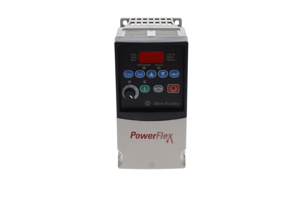 Variador Allen Bradley 22A-D2P3N104, 480 V CA, 3 fases, 2,3 A, 0,75 KW, 1 HP