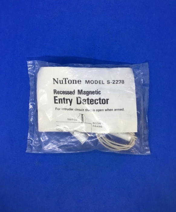 BROAN NUTONE S-2278 RECESSED MAGNETIC ENTRY DETECTOR