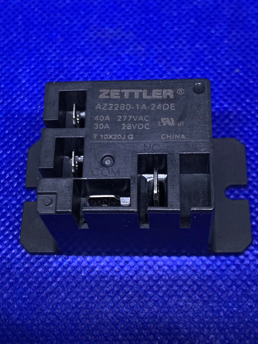 AMERICAN ZETTLER AZ22801A24DE 40AMP MINI POWER RELAY 24VDC