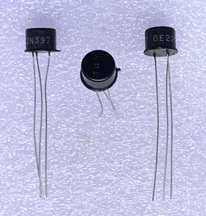 3 piece 2N397 GE Transistor PNP 0.15W 0.2A 5MHZ TO-5 3PIN