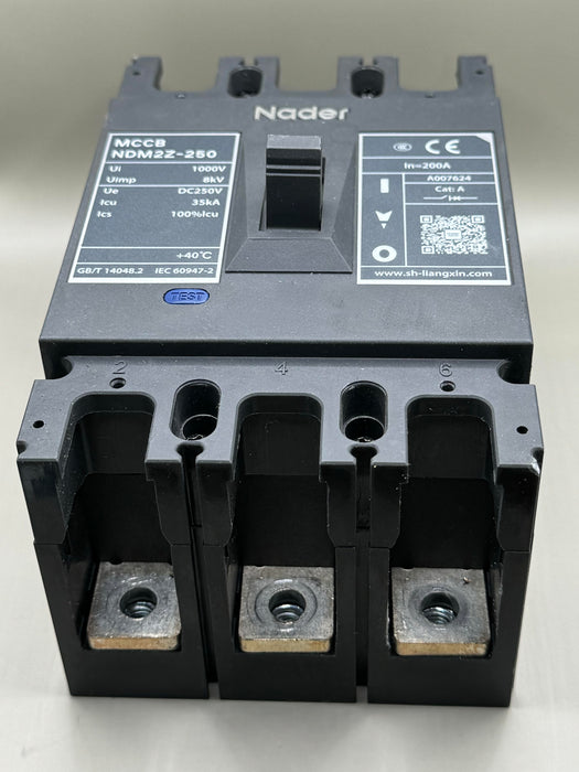 Nader MCCB NDM2Z-250 Circuit Breaker