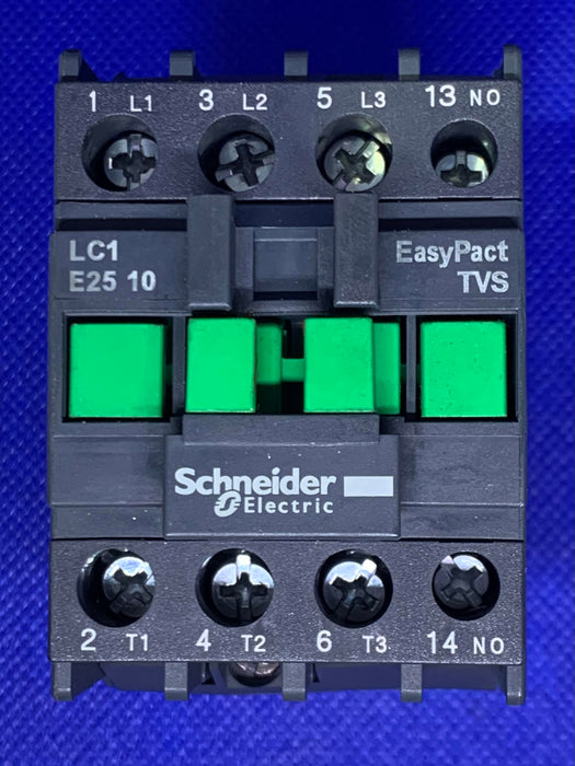 Schneider Electric LC1E2510M6 3P CONTACTOR EASYPACT TVS 1NO 11KW 400V