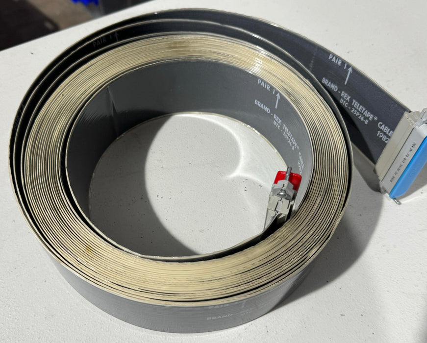 BRAND-REX TELETAPE CABLE WIRE UTC-25P26-B (Gray or Black Color may vary)
