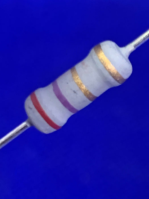 10pack RSF1JT2R70 2.7 Ohms ±5% 1W Through Hole Resistor Axial Metal Oxide