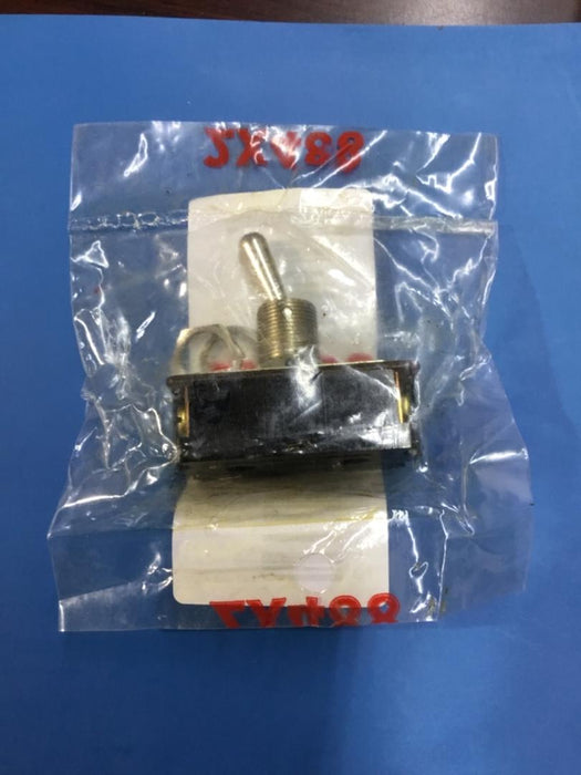 CARLING TECHNOLOGIES Toggle Switch: DPST, 4 Connections, On/Off, 16A @ 125V AC/8A @ 250V AC 2X488