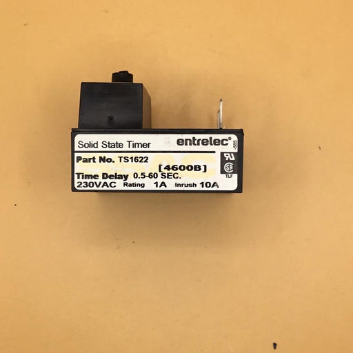 ENTRELEC TS1622 0.5-60SEC SOLID STATE TIMER 120V-AC 1A 10A - EcoTech Solutions Inc. 