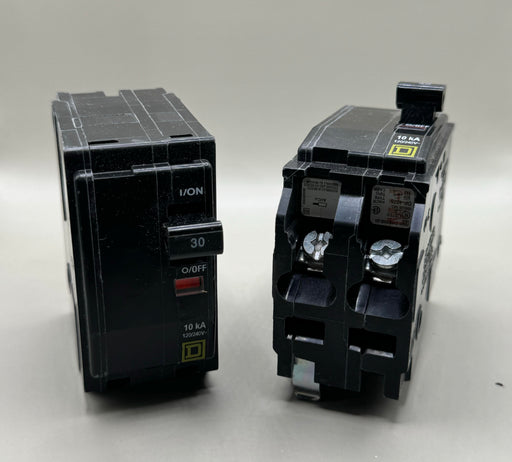 New Square D QO230 Circuit Breaker 2 Pole 30A 120/240V 10kA QO Series - EcoTech Solutions Inc.