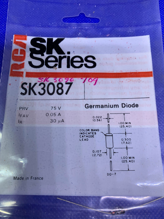 RCA SK 3087 Germanium Diode