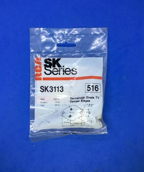 RCA SK3113 Germanium Diode TV Damper Stages (NTE516)