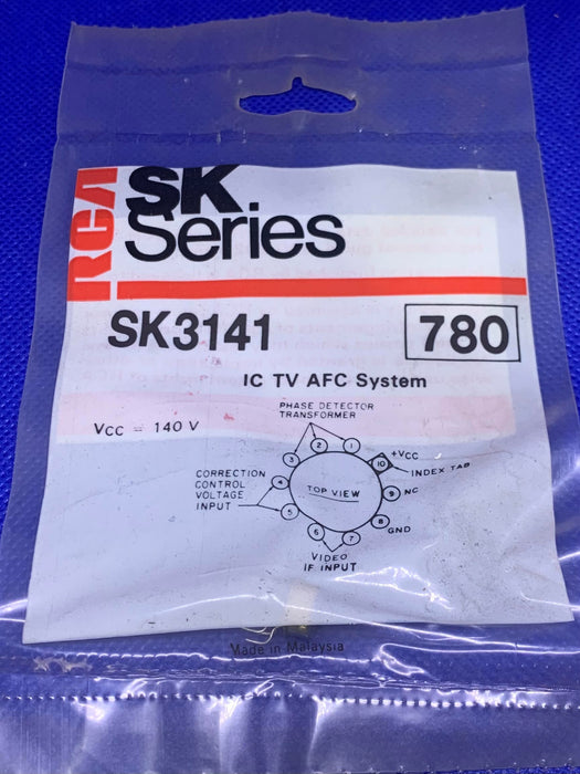 RCA SK3141 (NTE780) INTEGRATED CIRCUIT TV AUTOMATIC FINE TUNING