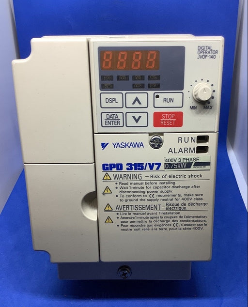 YASKAWA CIMR-V7AM20P2 | Variable Speed AC Drive GPD 315/V7 - EcoTech Solutions Inc.