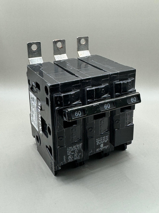 SIEMENS B360H 3 pole 60 amp circuit breaker