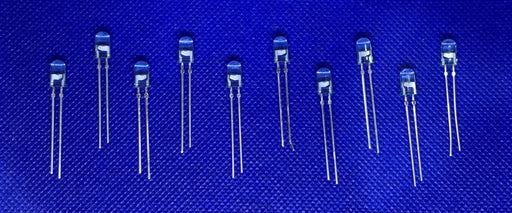 10pc HLMP3950A LED Green Clear T-1 3/4 T/H LED Indication Discrete 2.2V Radial - EcoTech Solutions Inc.