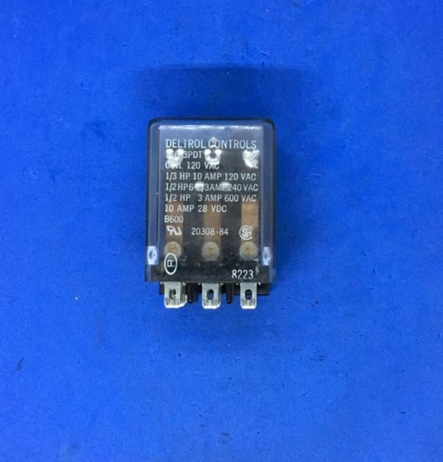 DELTROL CONTROLS 166-3PDT 10AMP 28VDC RELAY CONTROL