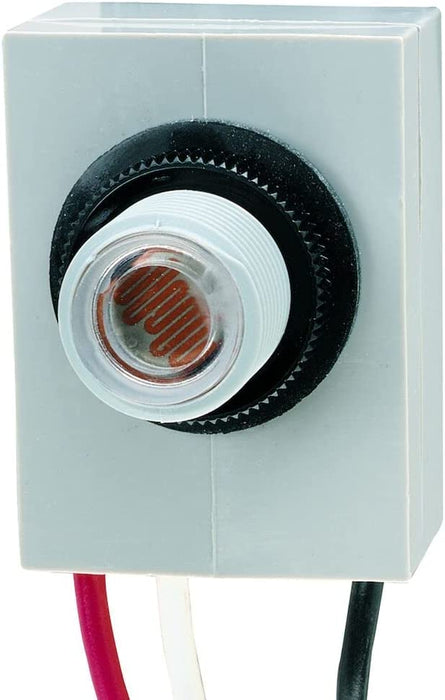 Intermatic K4021C 120-Volt Fixed Position Thermal Photocontrol , White