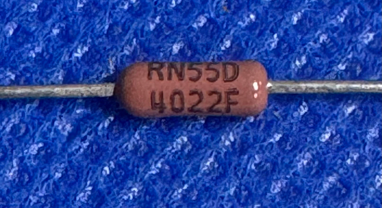 20pc Vishay RN55D4022FB14 CMF-55 40.2K 1% T-1 1 B14 Through Hole Resistor