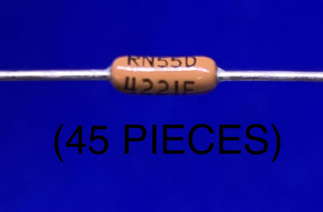 45pc Dale RN55D4221F Metal Film Resistor 4.22KOHMS 200WV 1+/-%