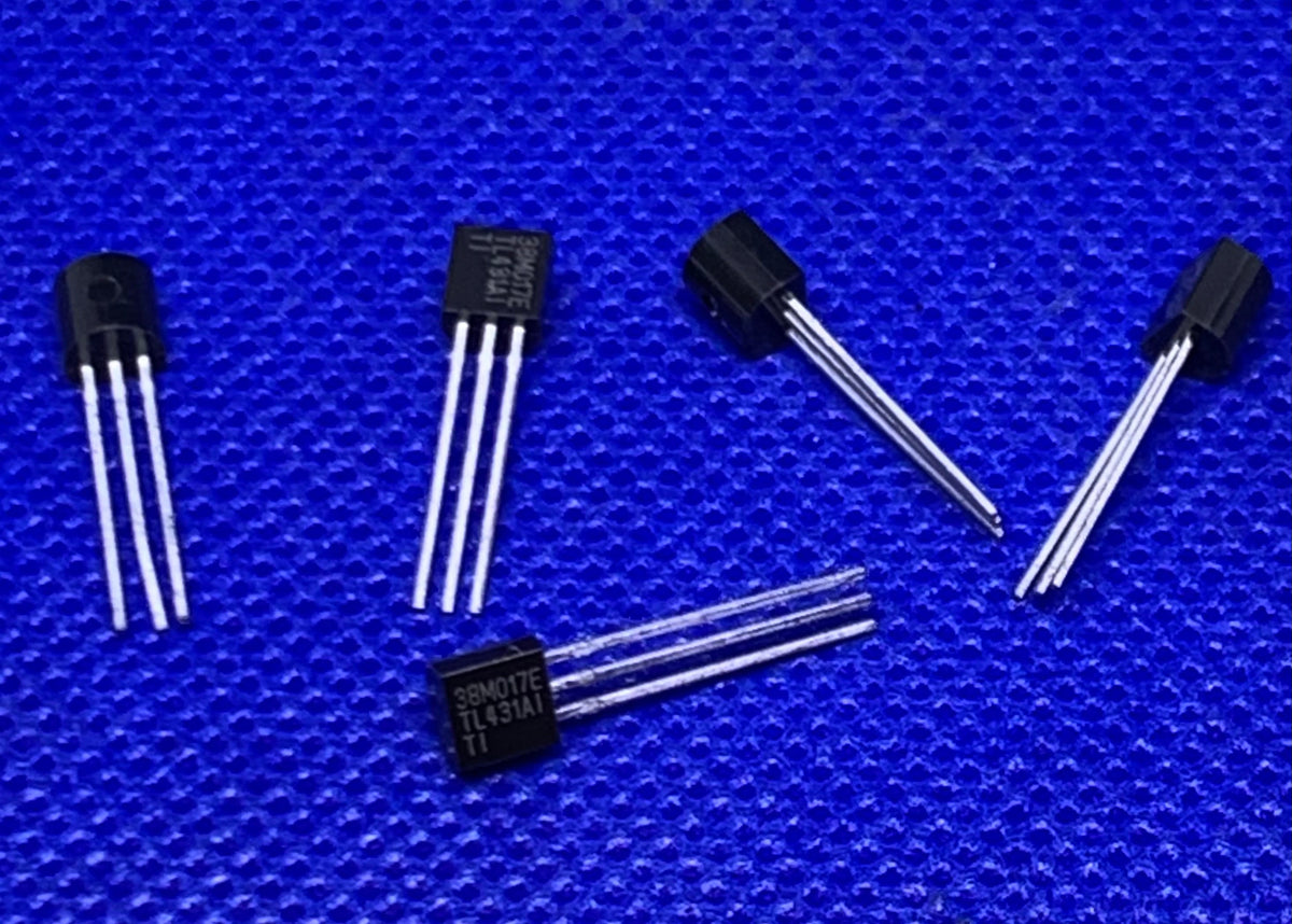 5pc TL431AILP VOLTAGE REF SHUNT 2.495V-36V TO-226AA — EcoTech Solutions ...