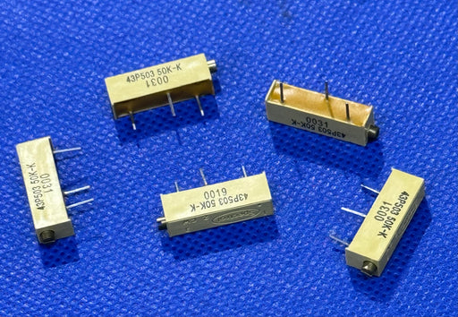 (5) Pcs. 43P503-50K-K Vishay Spectrol Multi Turn Trimmer - EcoTech Solutions Inc.