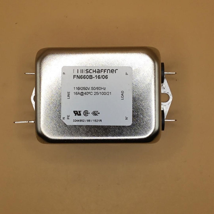 LUMENIS SCHAFFNER FN660B-16-06 LINE FILTER 110/250V 50/60HZ 16A